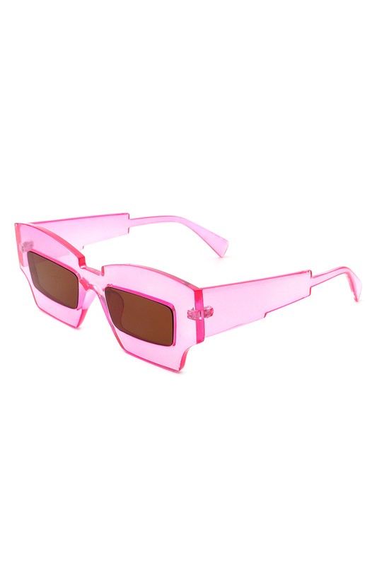 Futuristic Square Tinted Fashion Sunglasses