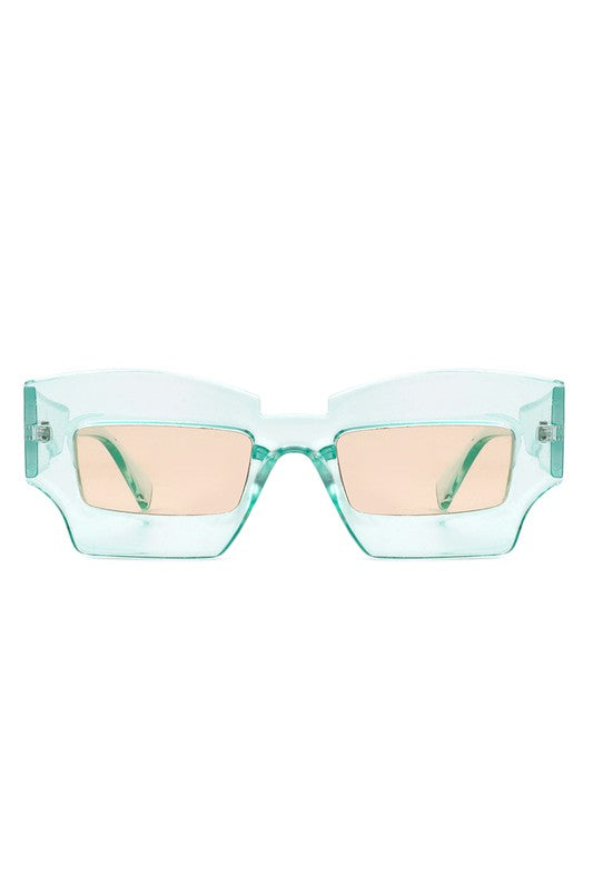 Futuristic Square Tinted Fashion Sunglasses