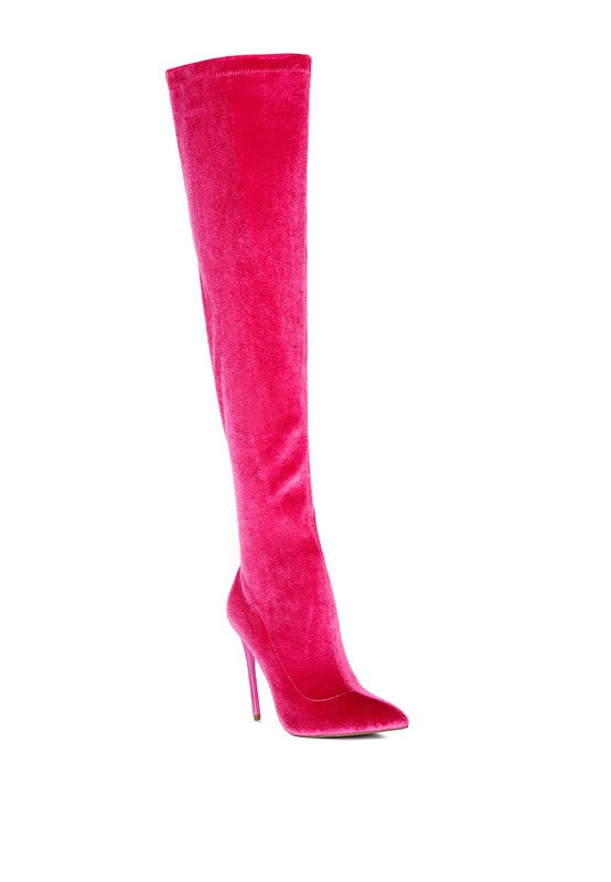 Madmiss Stiletto Calf Boots