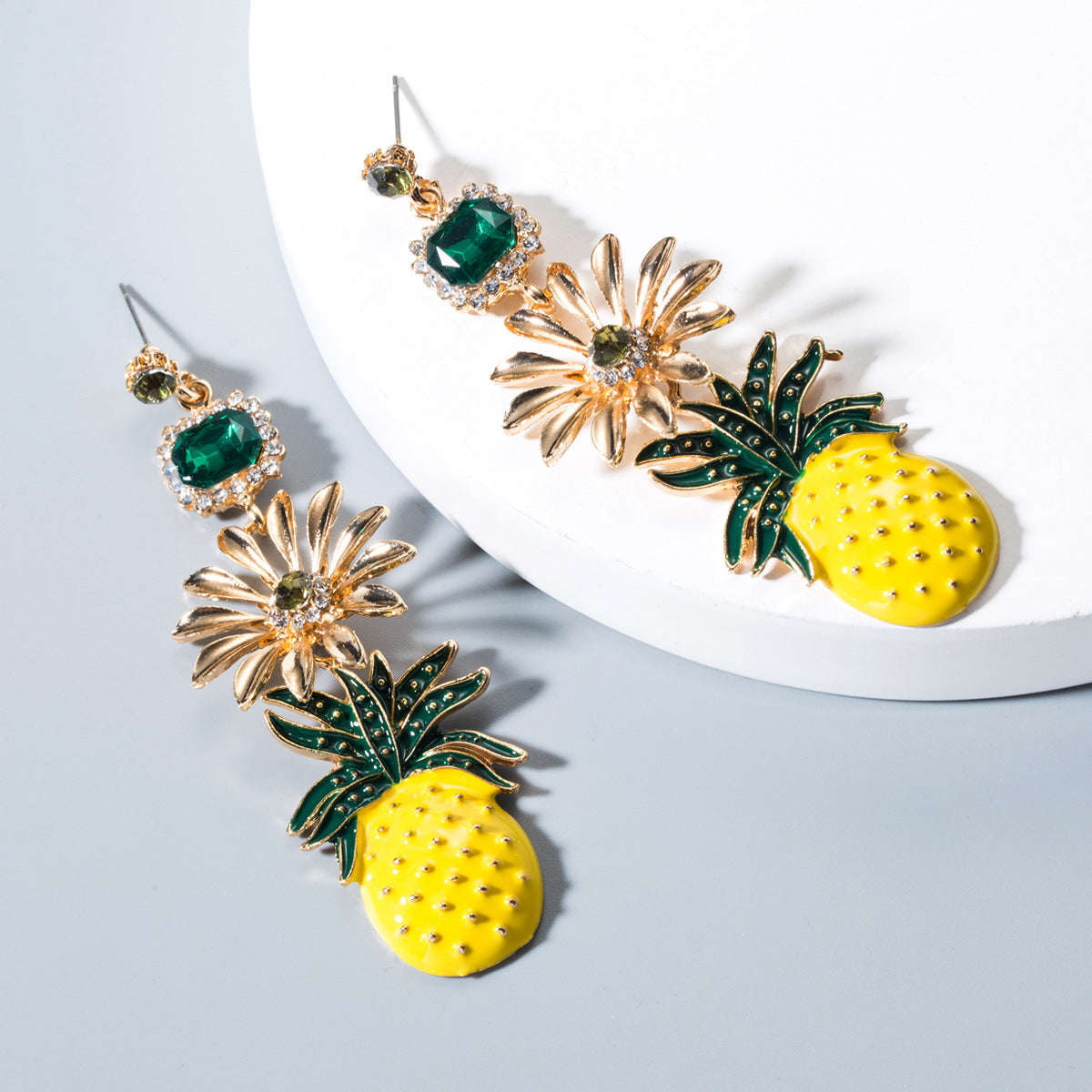 Fruit Pineapple Earrings