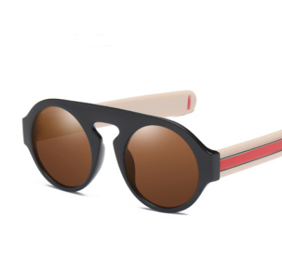 Hamlin - Round Aviator Sunglasses - Multicolor