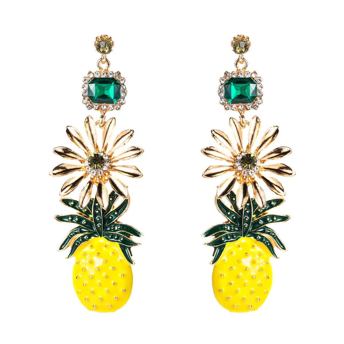 Fruit Pineapple Earrings