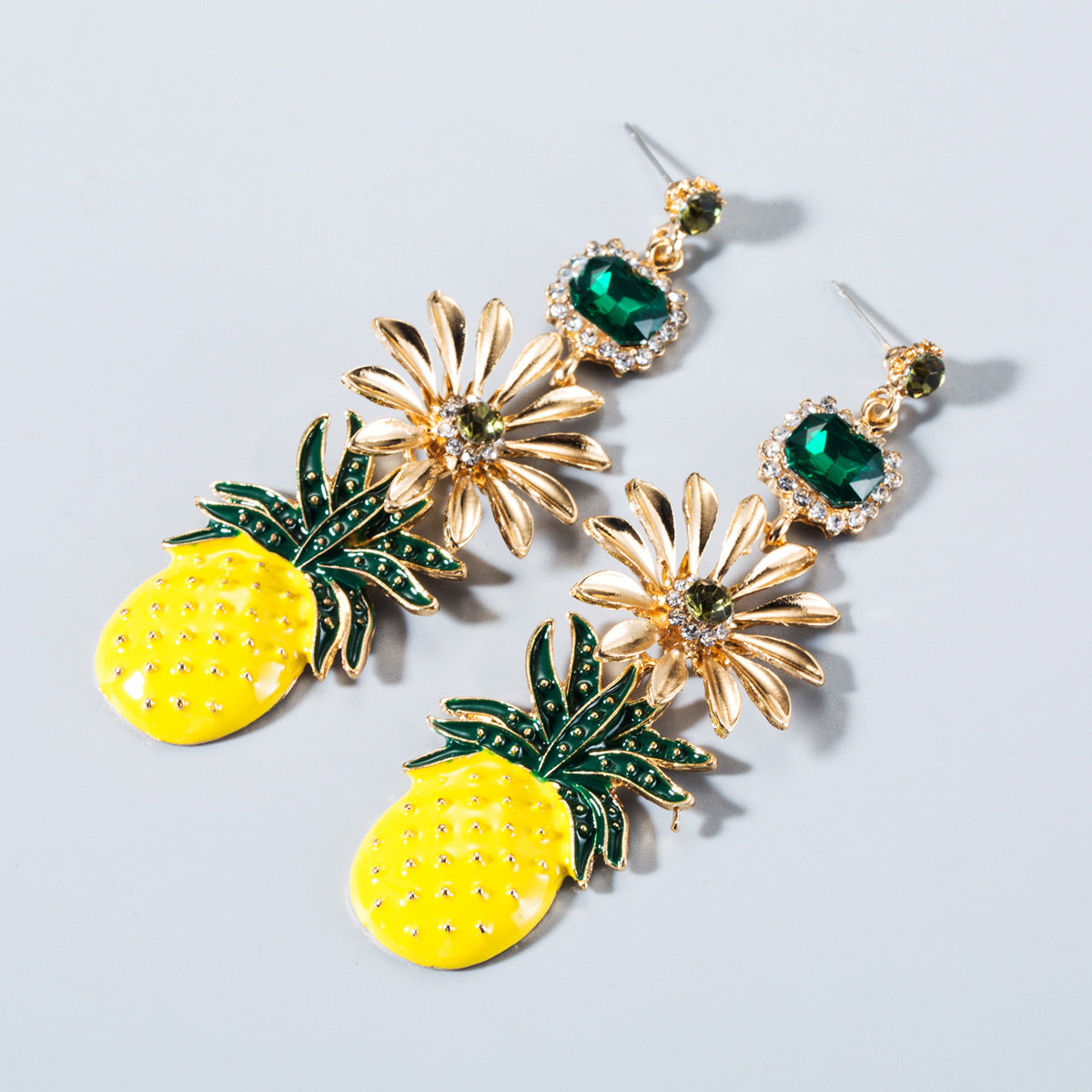 Fruit Pineapple Earrings