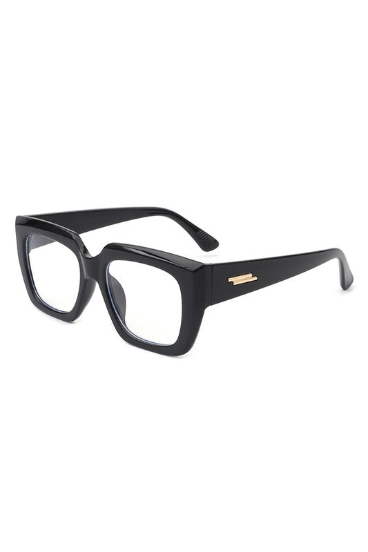 Square Retro Flat Top Cat Eye Fashion Sunglasses