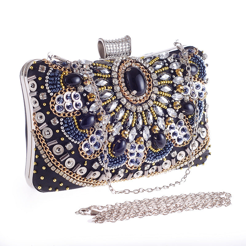 Hand-Made Beaded Clutch