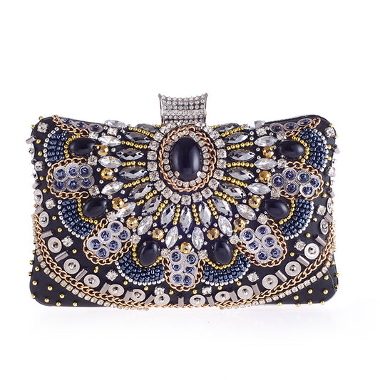 Hand-Made Beaded Clutch