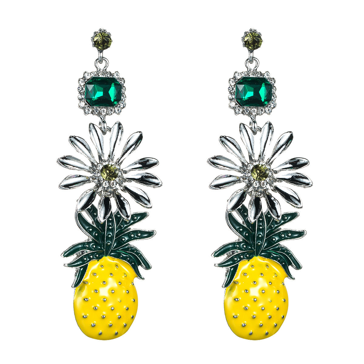 Fruit Pineapple Earrings