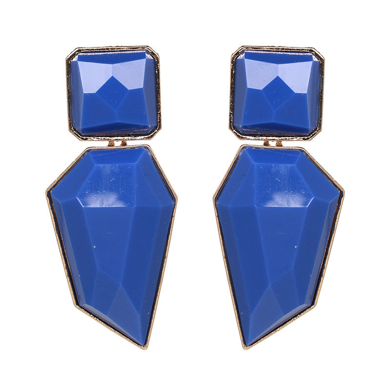 Exaggerated Geometric Earrings