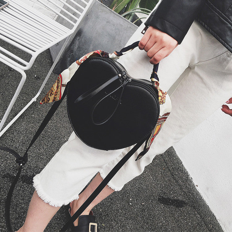 New - Heart Shaped Shoulder Bag/Satchel