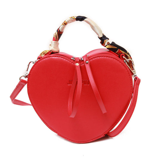 New - Heart Shaped Shoulder Bag/Satchel