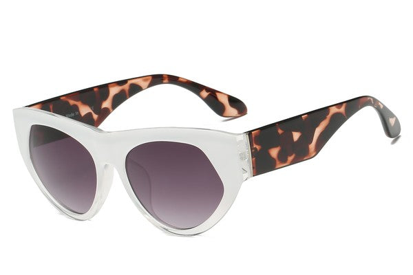 Rue - Round Cat Eye Fashion Sunglasses