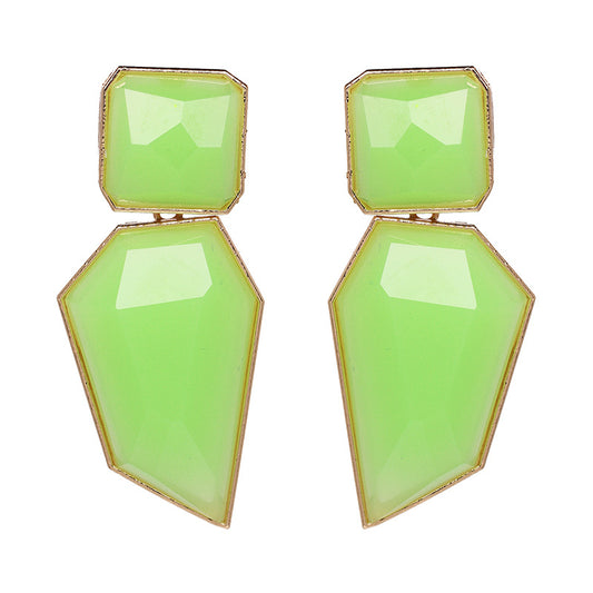 Exaggerated Geometric Earrings